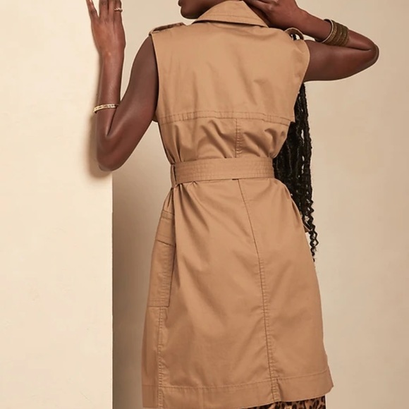 Banana Republic Trench Dress- NWT! - Picture 3 of 12
